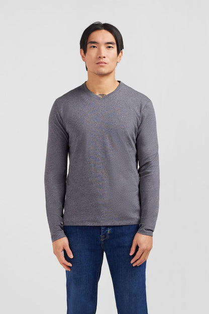 Eden Park Long Sleeve T-Shirt Grey