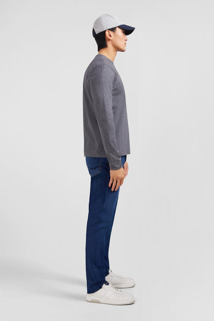 Eden Park Long Sleeve T-Shirt Grey