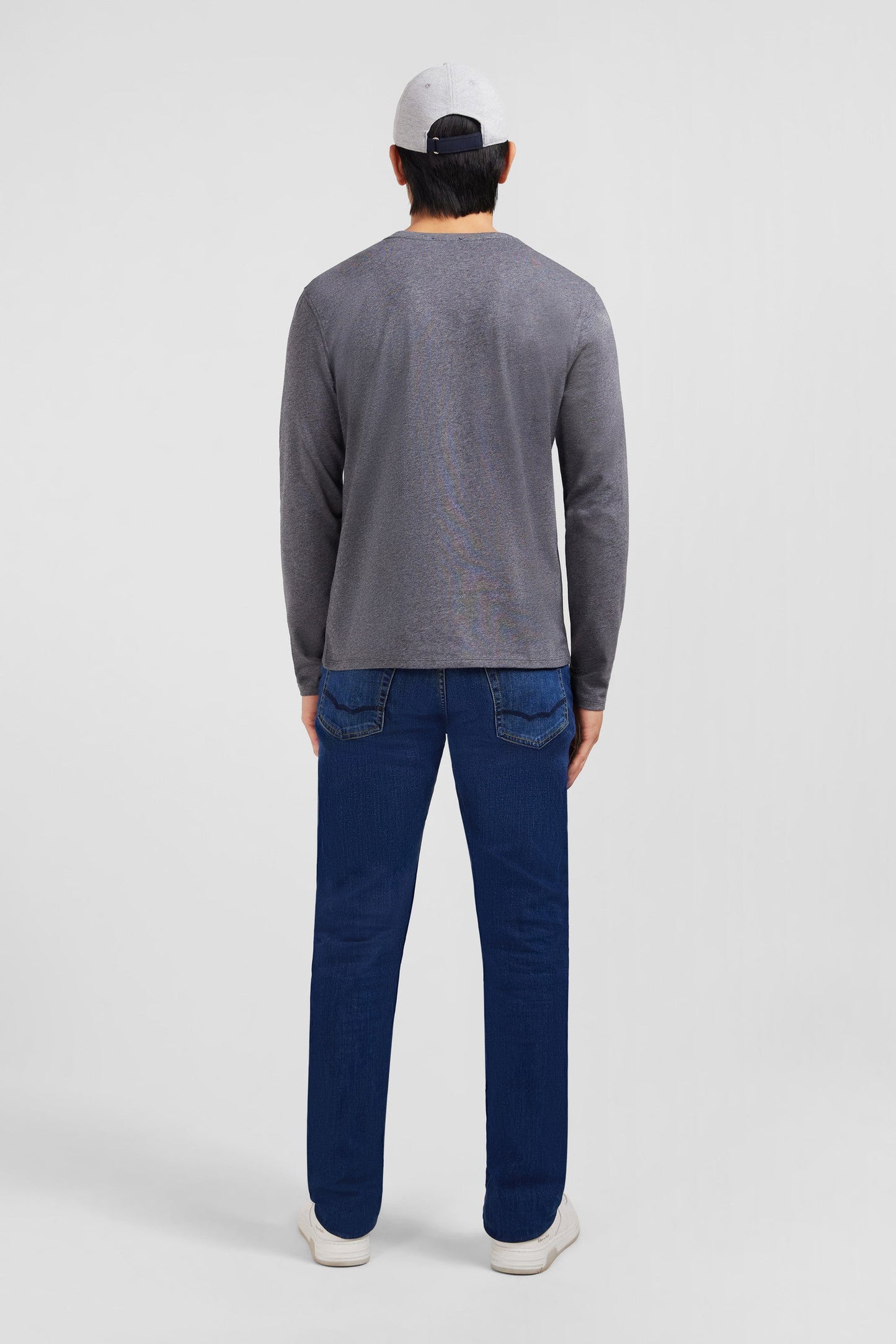 Eden Park Long Sleeve T-Shirt Grey