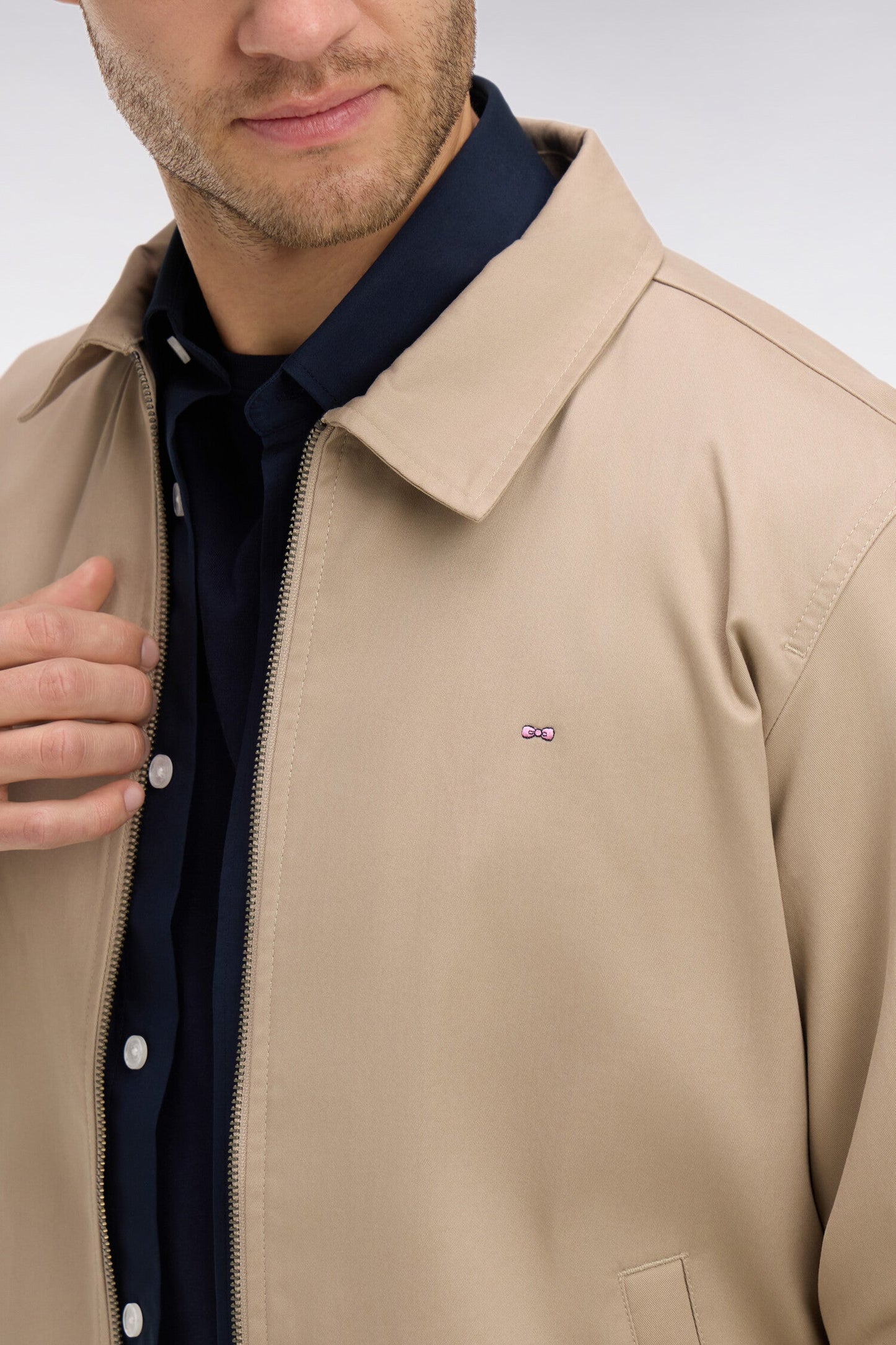 Eden Park Padded Jacket Beige