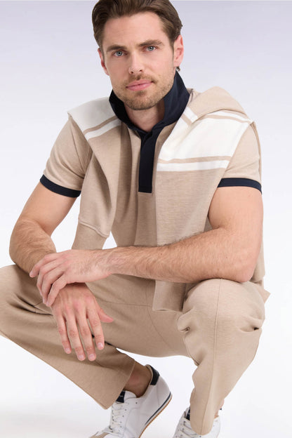 Eden Park SS Polo - Beige