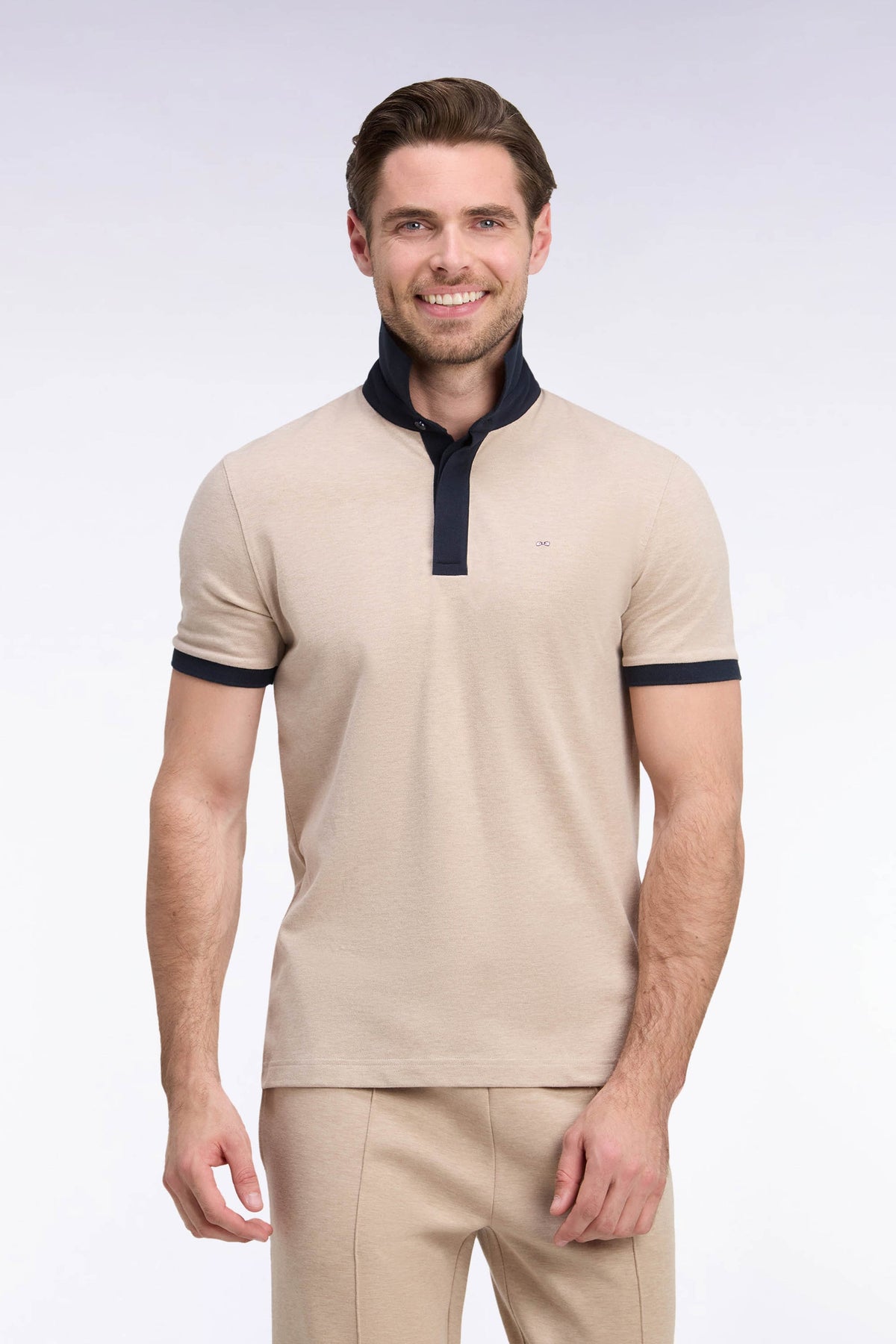 Eden Park SS Polo - Beige