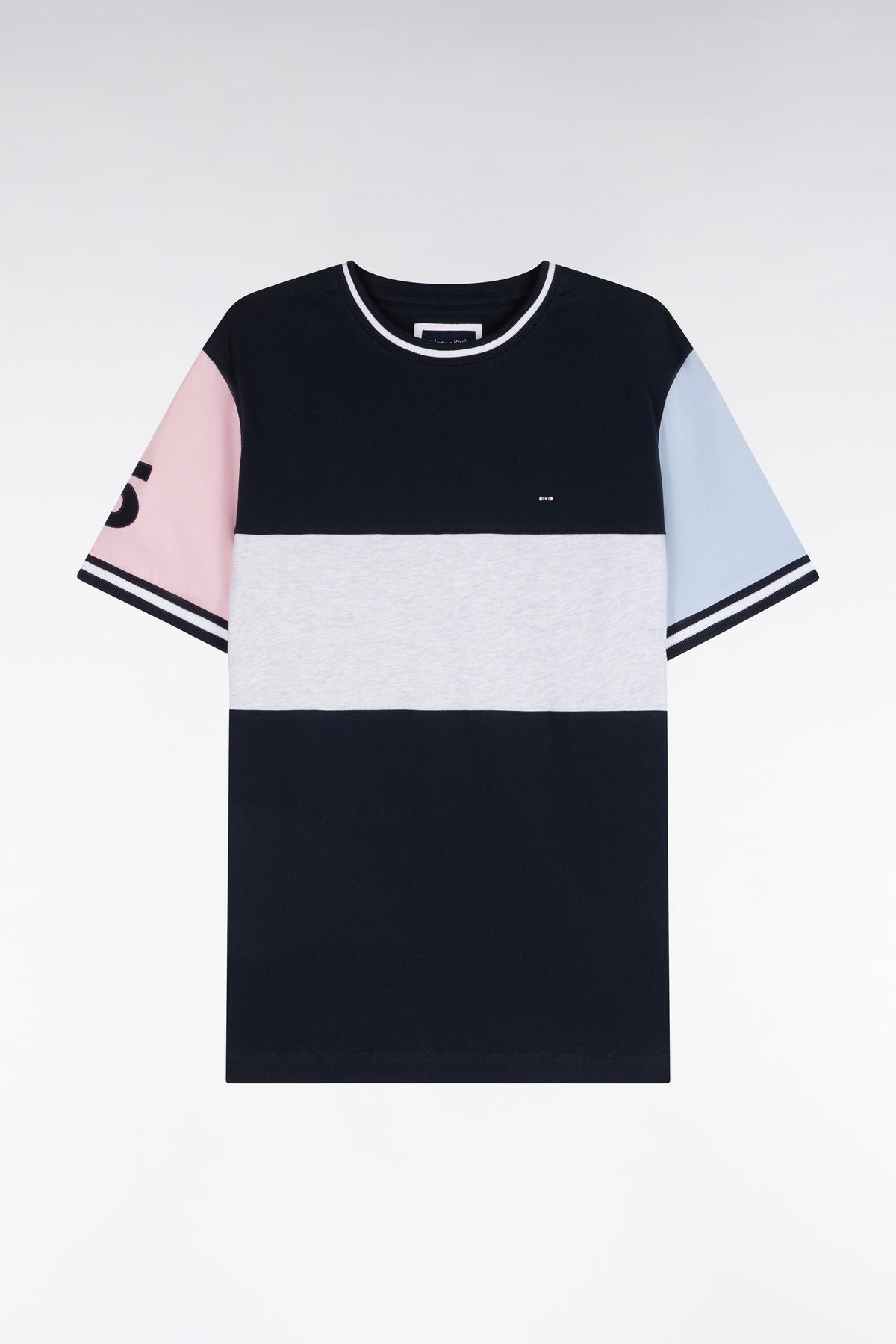 Eden Park Ss T-Shirt Cracocotte - Navy Multi