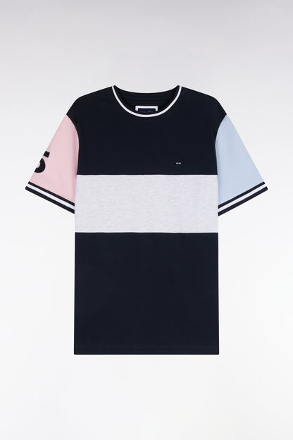 Eden Park Ss T-Shirt Cracocotte - Navy Multi