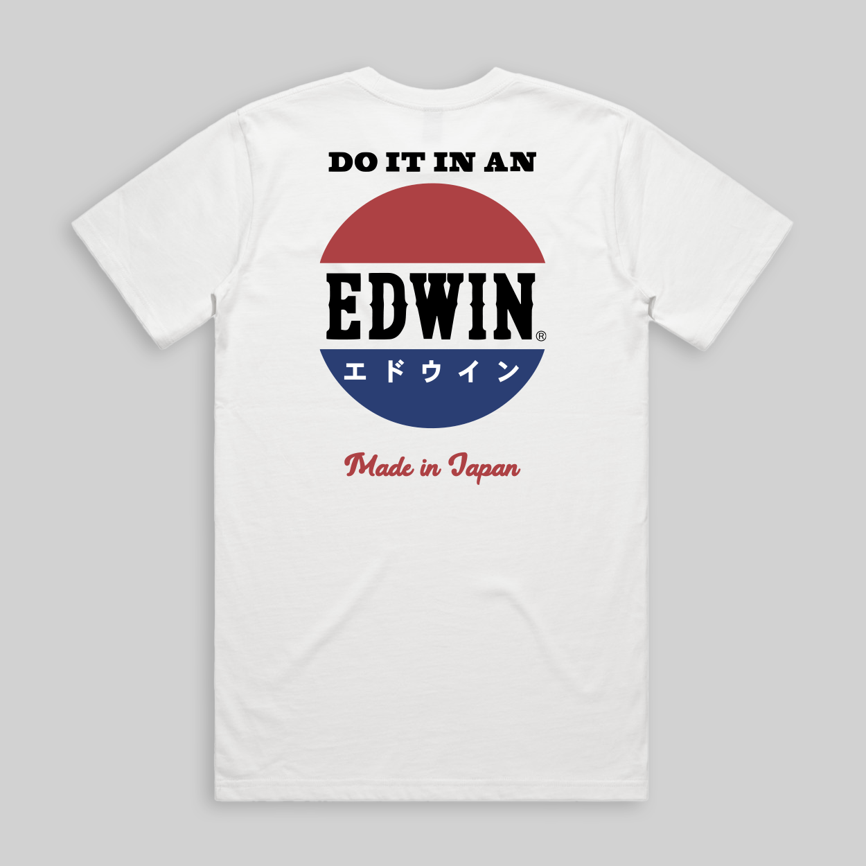 Edwin Short Sleeve Datsun White