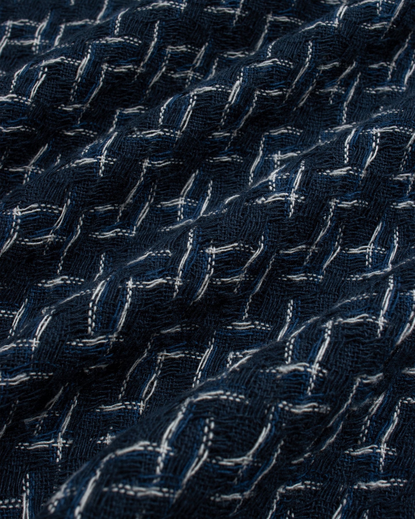 Far Afield Busy Shirt Dobby Architect Blue