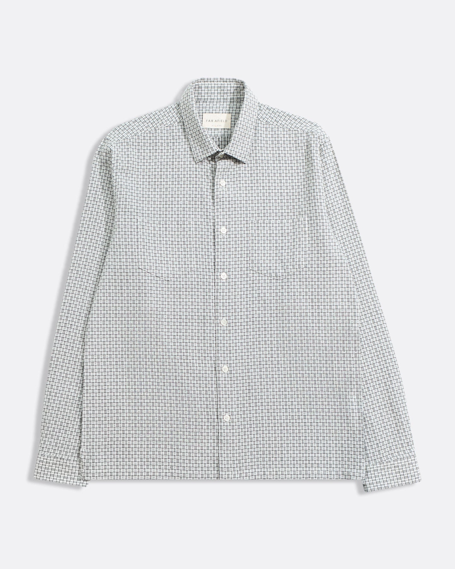 Far Afield Two Pocket Shirt White