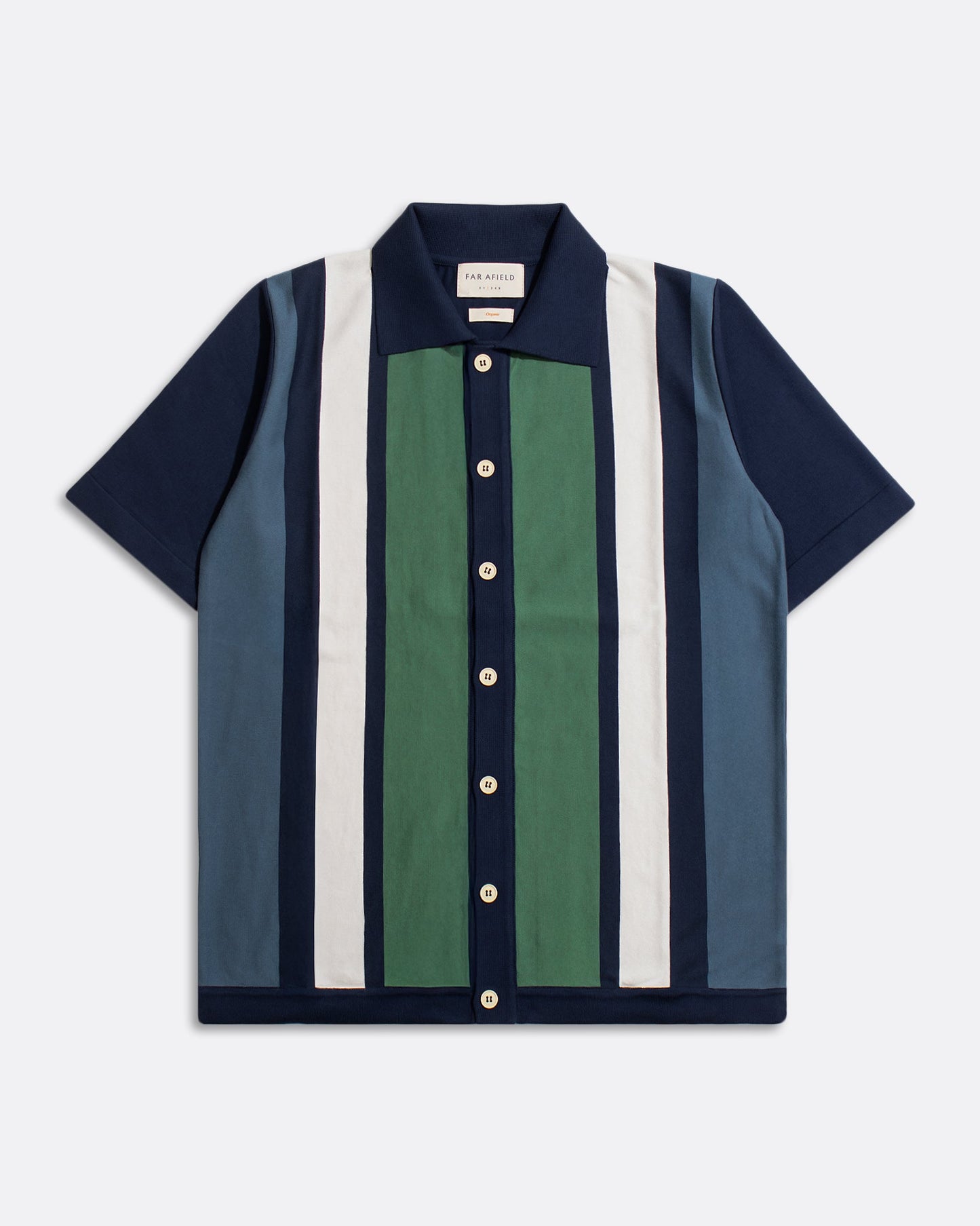 Far Afield Velzy Cardigan Neto Stripe Navy Iris