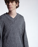 Far Afield Waldo V-Neck Sweater Blue