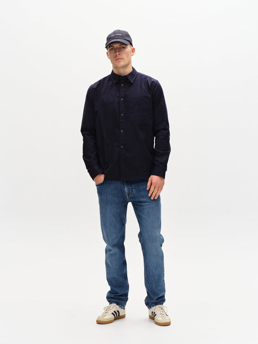 Gabba Bent Regular Ox Long Sleeve Dark Navy