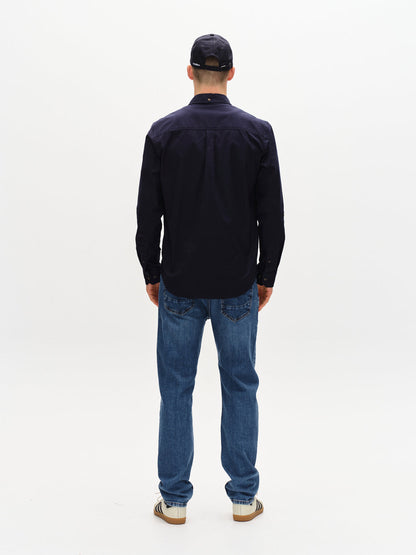 Gabba Bent Regular Ox Long Sleeve Dark Navy