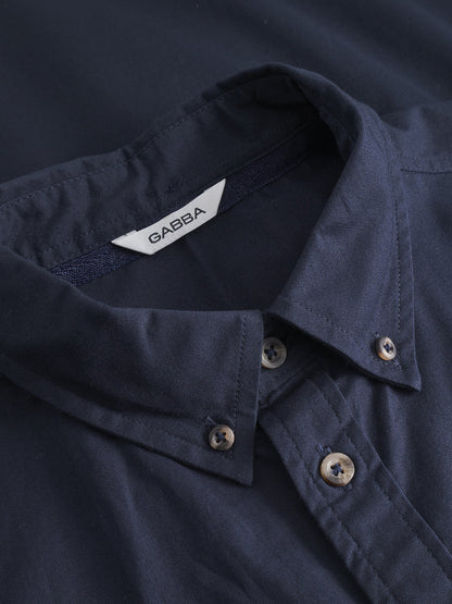 Gabba Bent Regular Ox Long Sleeve Dark Navy