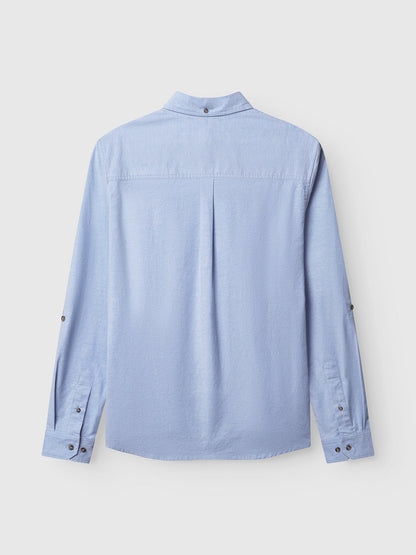Gabba Bent Regular Ox Long Sleeve Light Blue