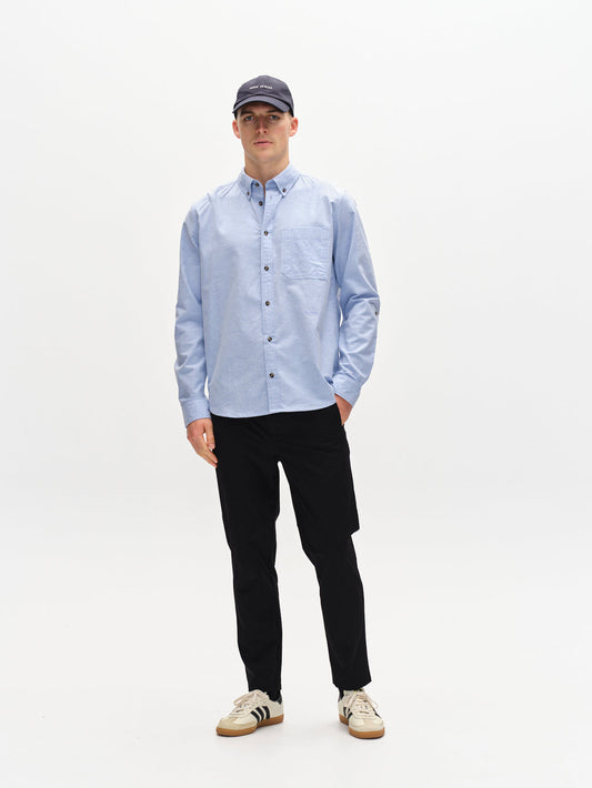 Gabba Bent Regular Ox Long Sleeve Light Blue
