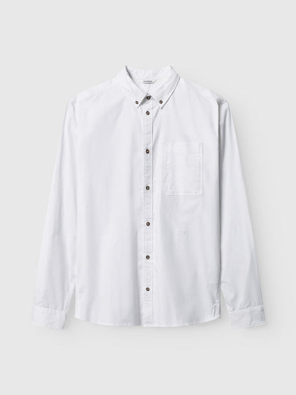 Gabba Bent Regular Ox Long Sleeve White