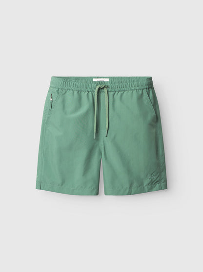 Gabba Jackson Plain Swim Shorts - Green Sea