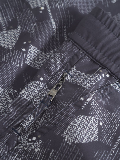 Gabba Jackson Print S Swim Shorts - Blue Pattern