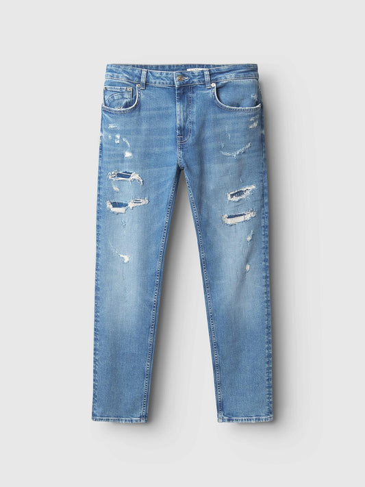 Gabba Marc Sky Distressed Mid Blue
