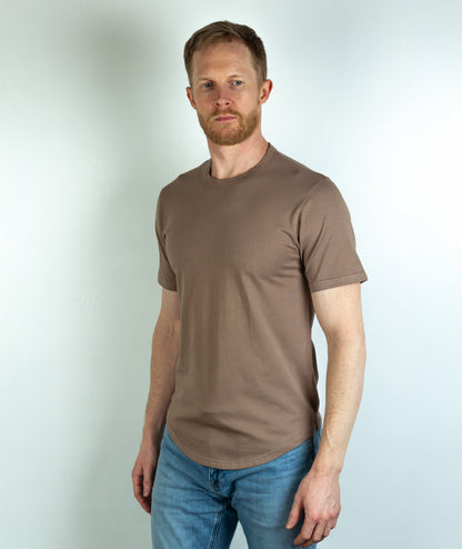 Jude Neale Kriss Supima Tee Camel