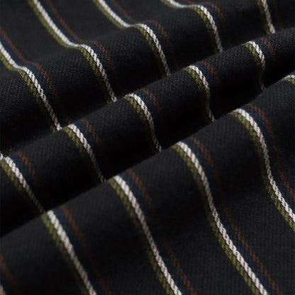 Far Afield Mod Brushed Kuki Stripe Shirt Grey/Multi