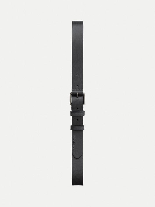 Nudie Dwayne Leather Belt Black