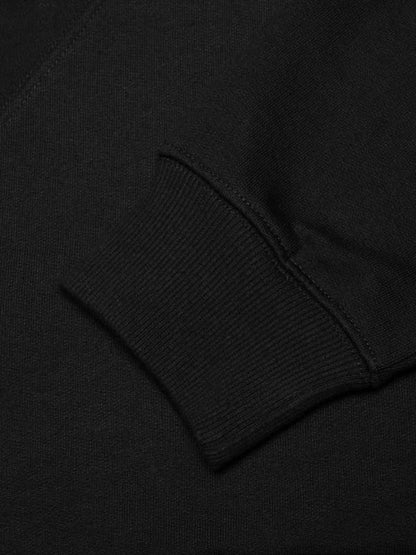 Nudie Gunde Logo Zip Hoodie Black