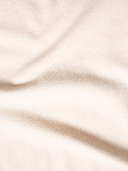 Nudie Long Sleeve Henley  Ecru
