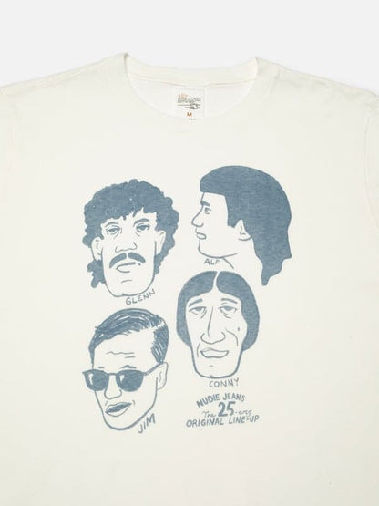 Nudie Roy Fab Four Chalk
