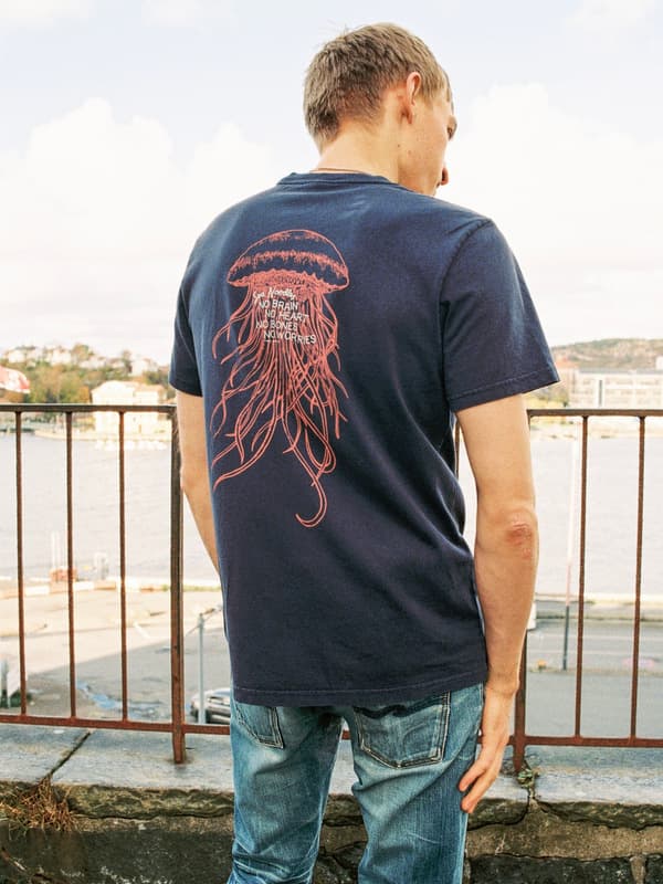 Nudie Roy Sea Noodles Dark Blue
