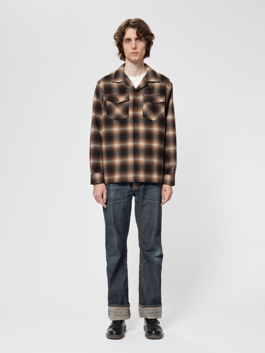 Nudie Vincent Shadow Check Shirt