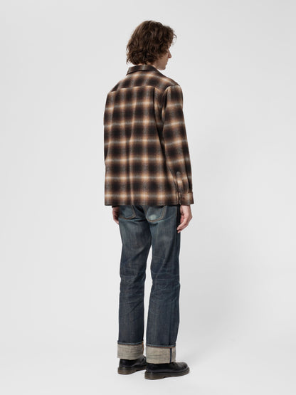 Nudie Vincent Shadow Check Shirt