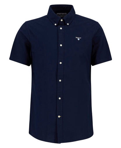 Barbour Oxtown Ss Tailored Shirt - Navy