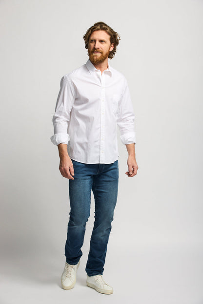Easy Mondays Poplin Button up White FW24