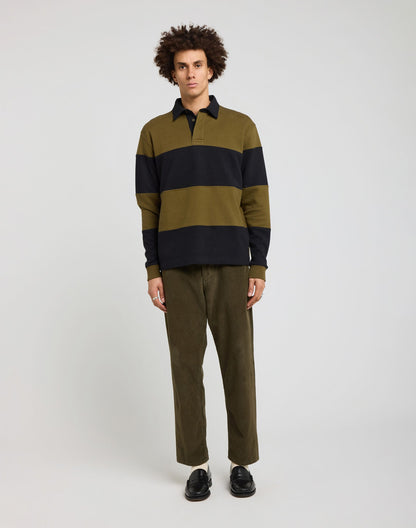 Pull-in Patch Rugby Polo Olive