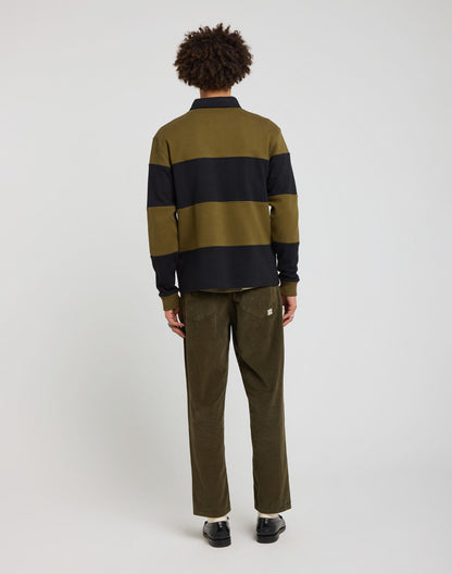Pull-in Patch Rugby Polo Olive