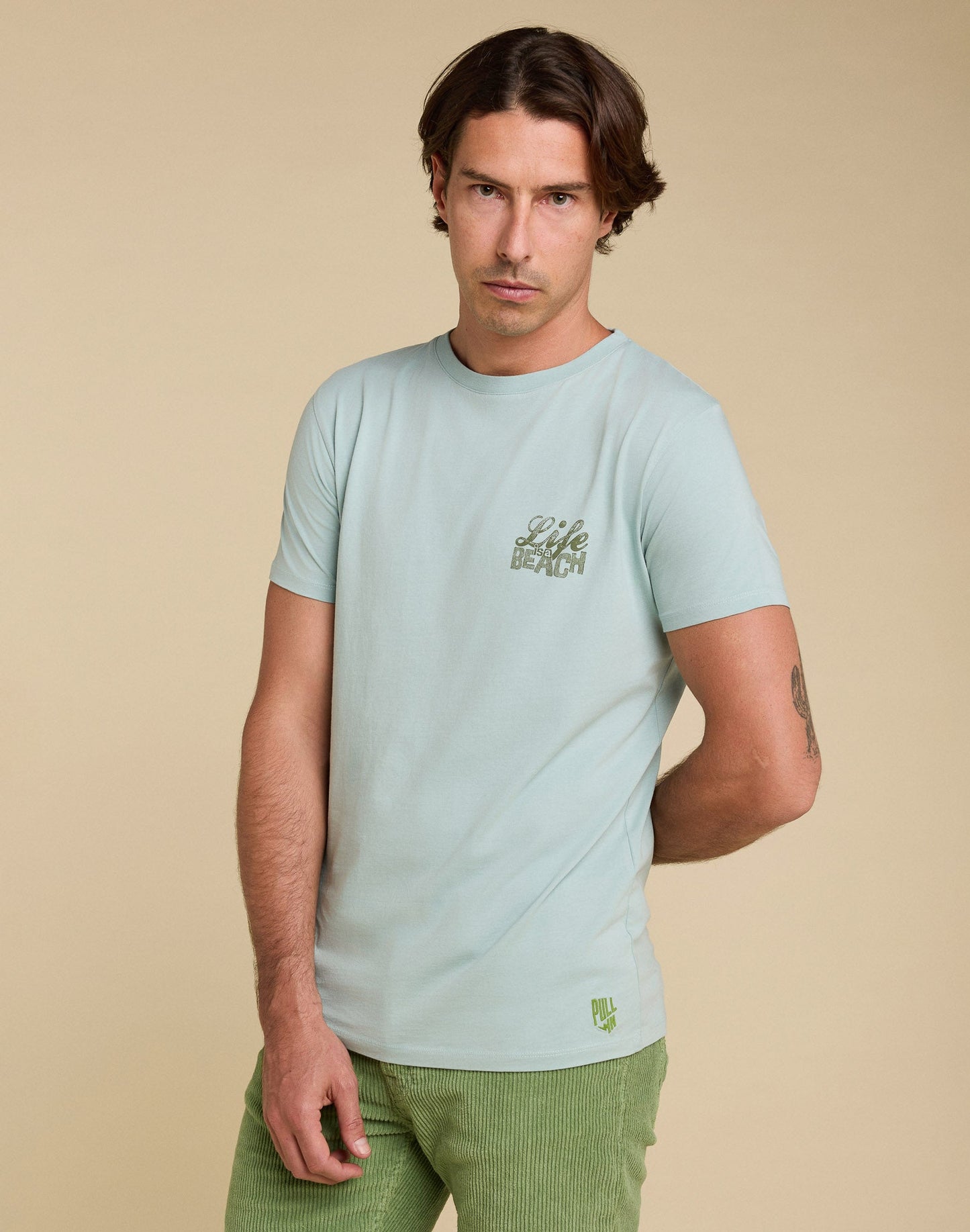 Pull-in T-Shirt Life Is A Beach