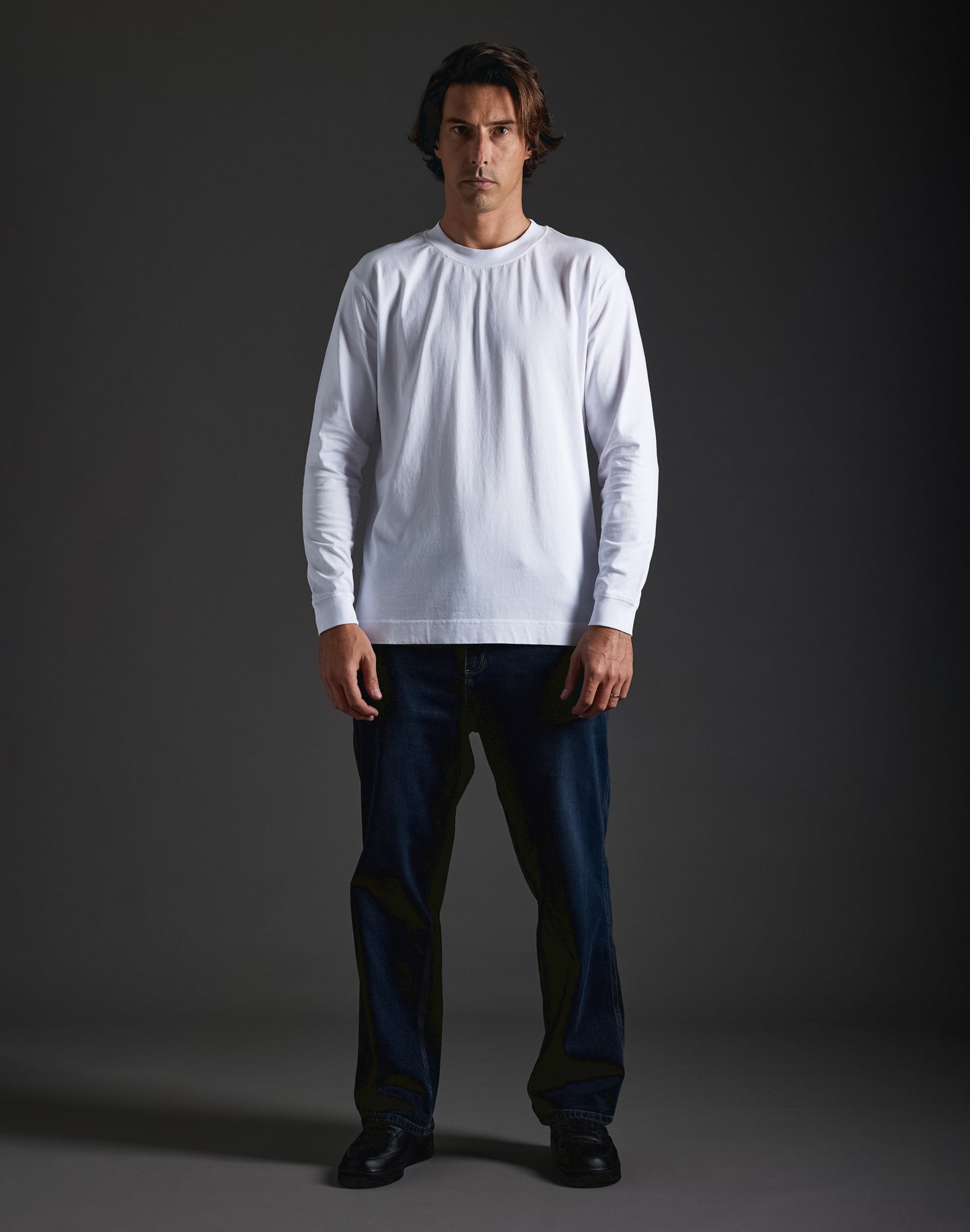 Pull-in TSH Long Sleeve White