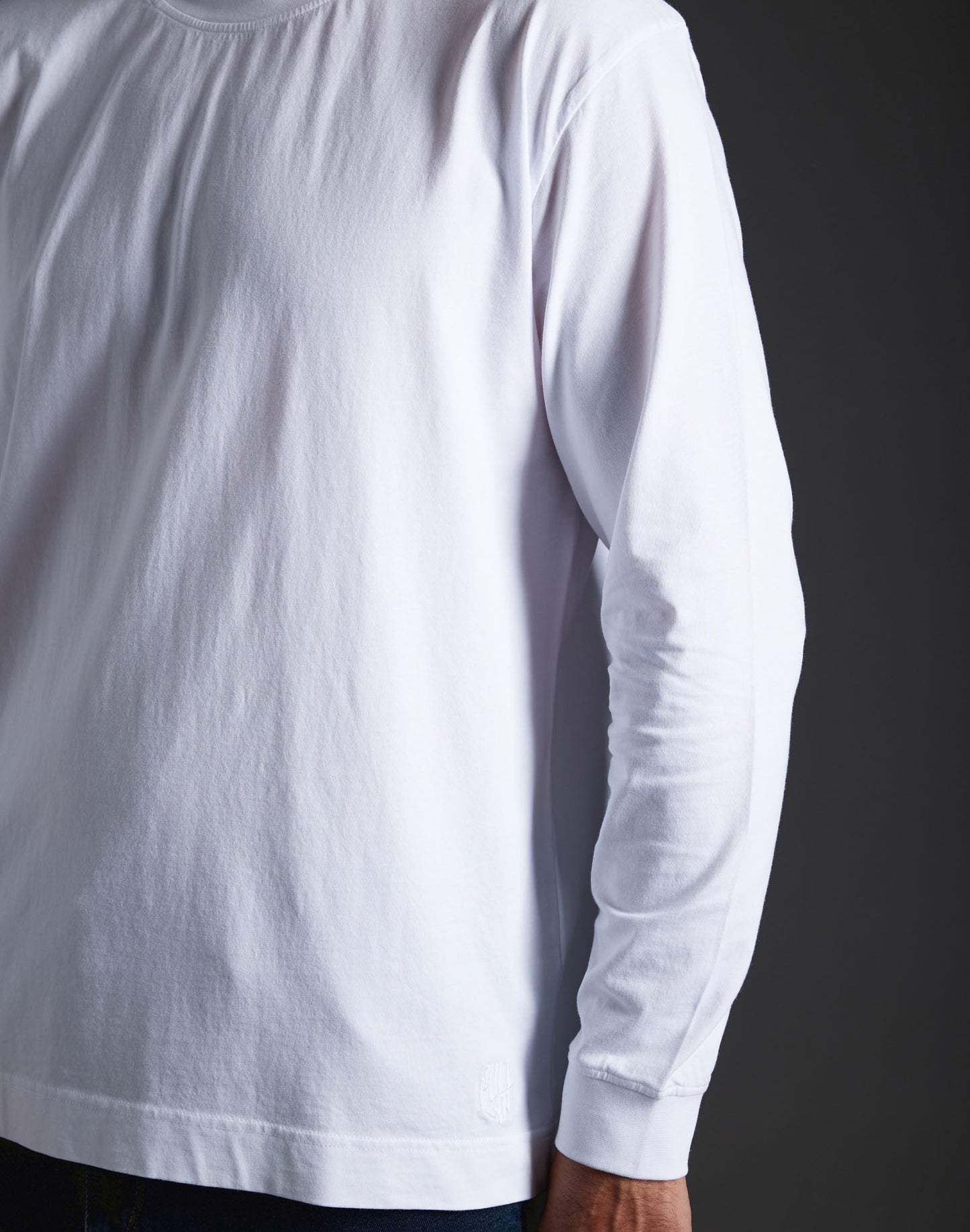 Pull-in TSH Long Sleeve White
