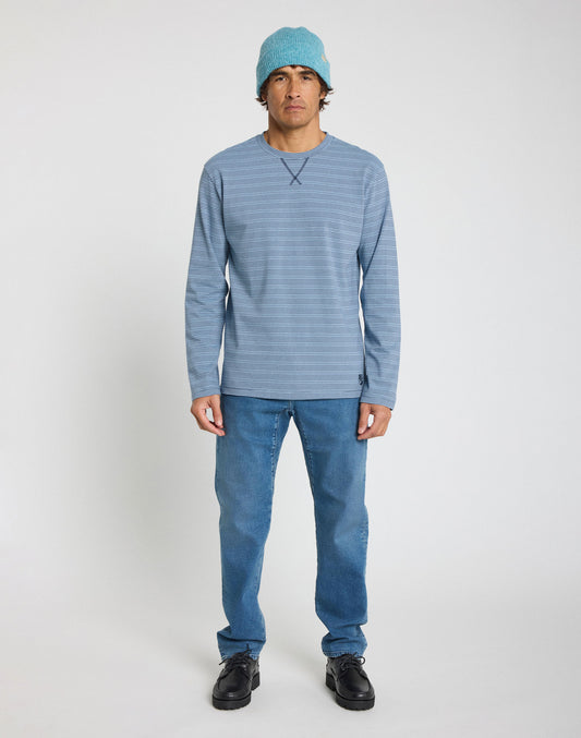 Pull-in TSH Long sleeve Blue Stripe