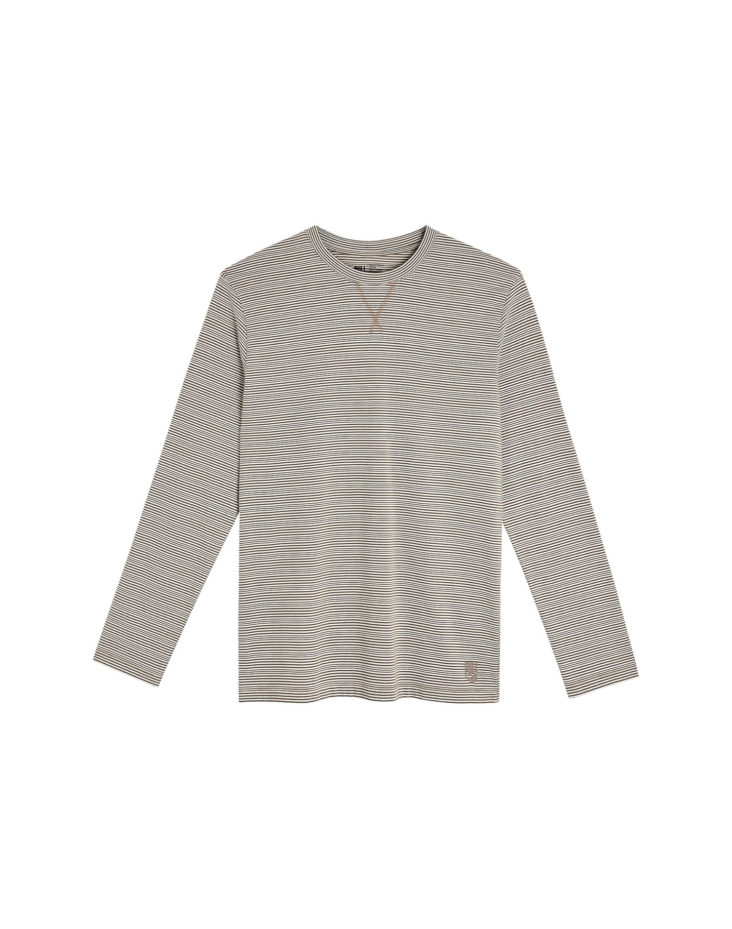 Pull-in TSH Long sleeve Cream Stripe
