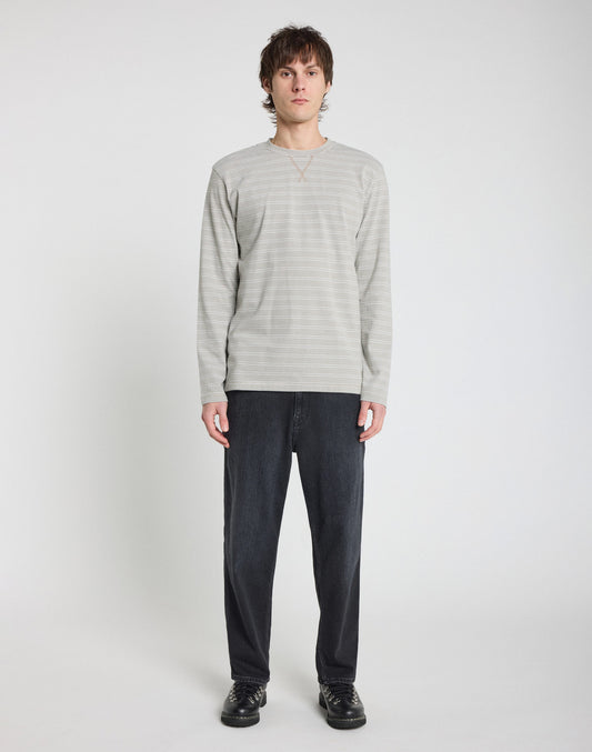 Pull-in TSH Long sleeve Cream Stripe