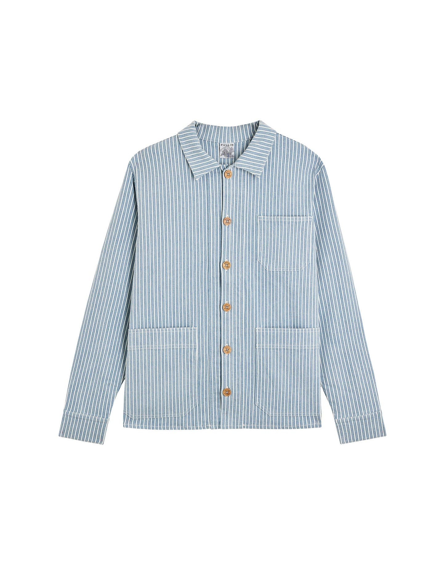 Pull-in Worker Light Stripe Jacket
