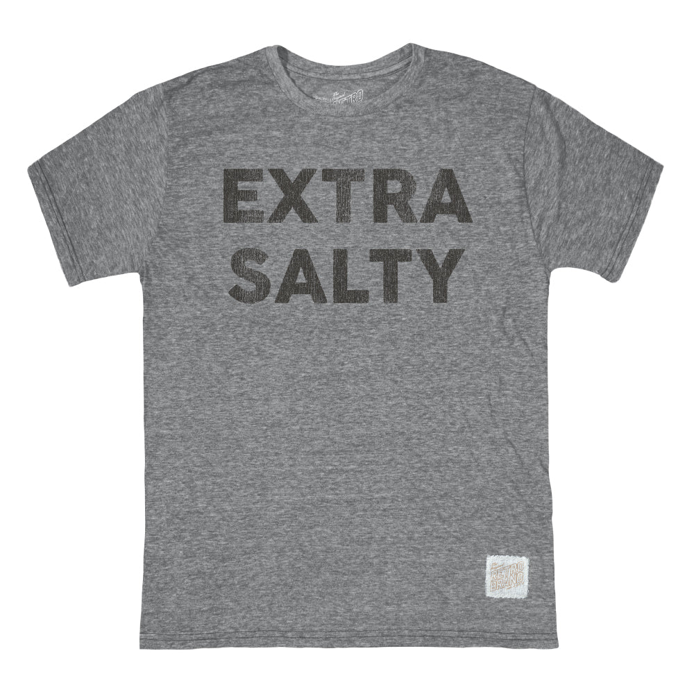 Retro Brand Extra Salty Heather Grey Tee