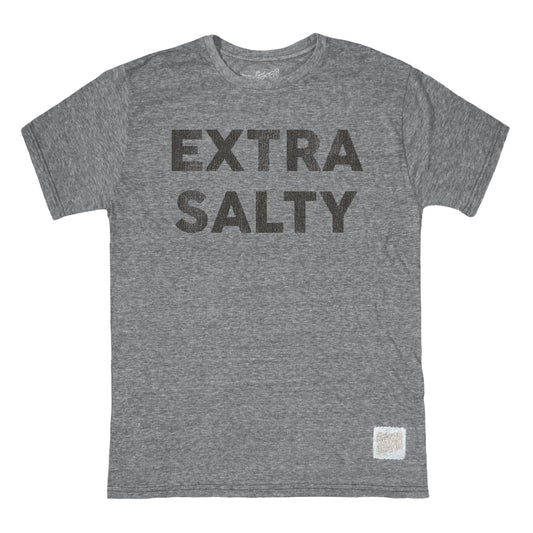 Retro Brand Extra Salty Heather Grey Tee
