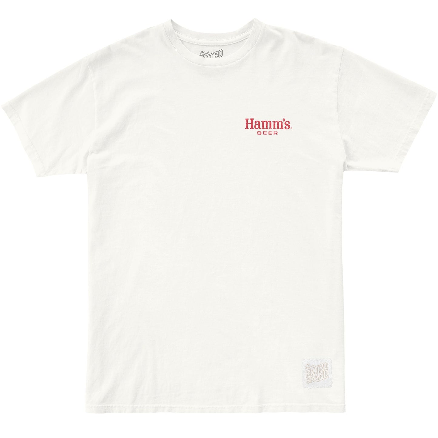 Retro Brand Hamm's Beer Vintage White Tee