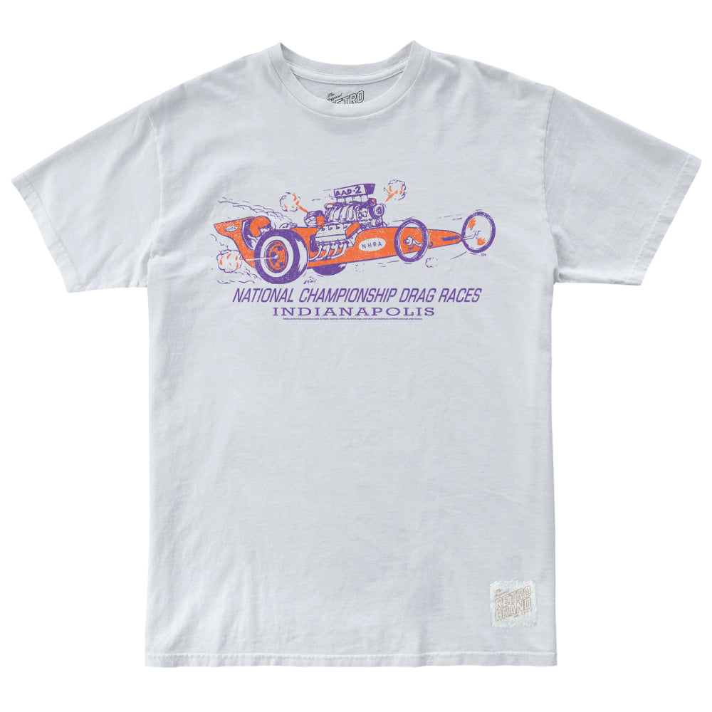 Retro Brand National Championship Drag White