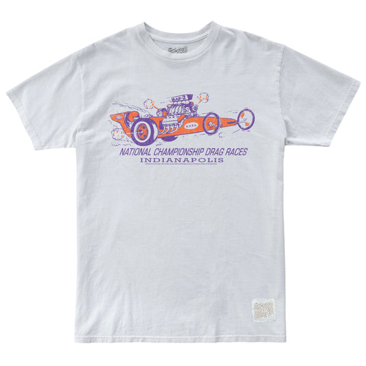 Retro Brand National Championship Drag White