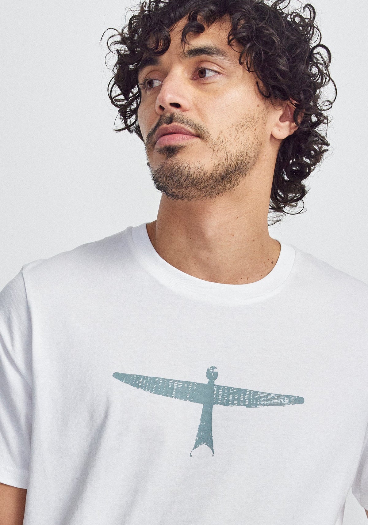 Untouched World Project U Tee - White/Sage