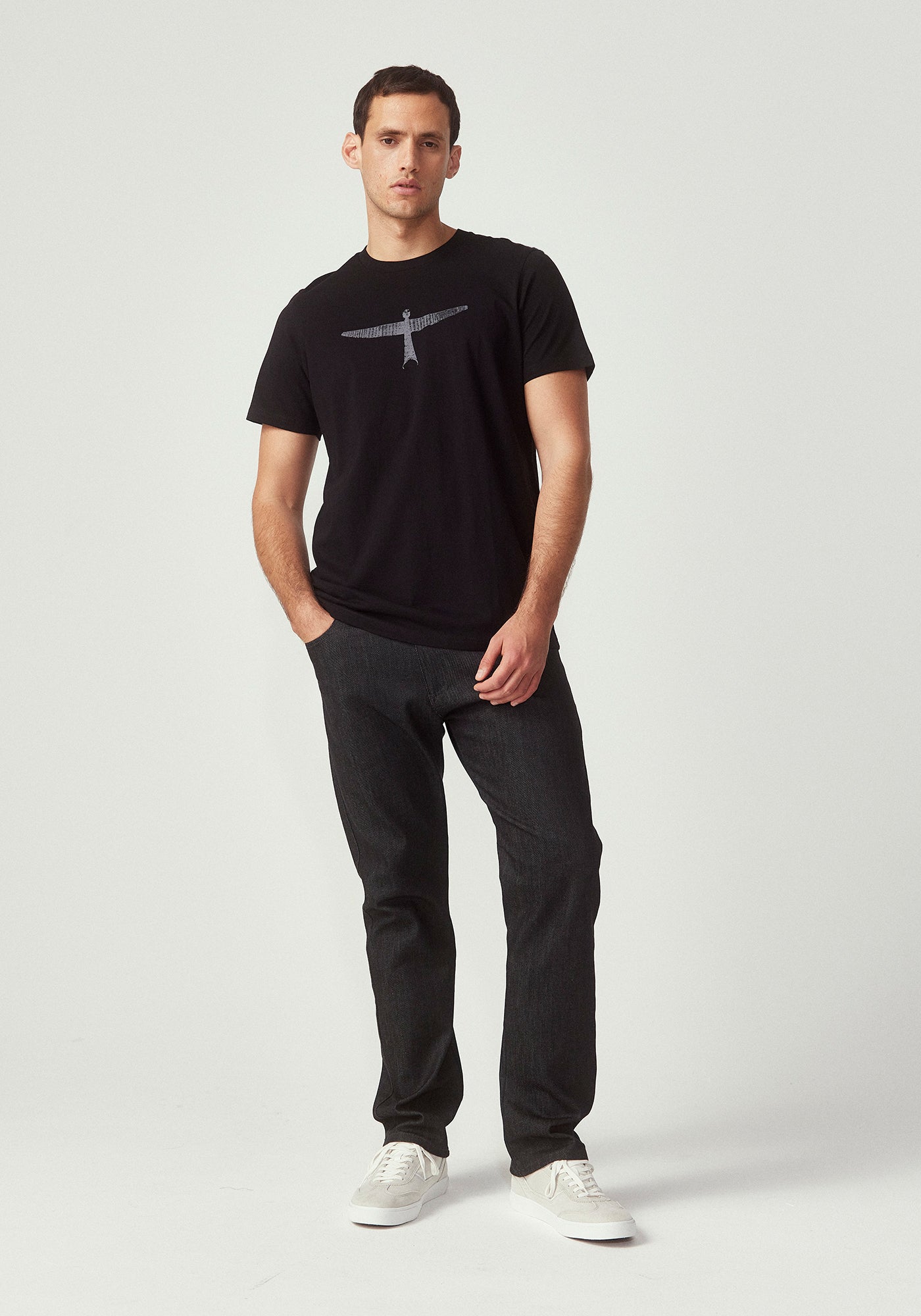 Untouched World Project U Tee - Black/Slate