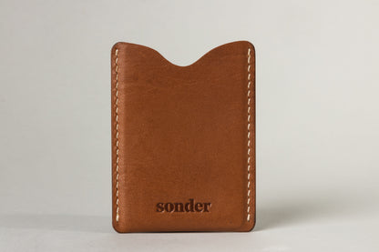 Sonder Card Sleeve Tan